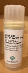 Pain Relief Body Relaxation Balm Twist Stick- Peppermint Eucalyptus 2oz